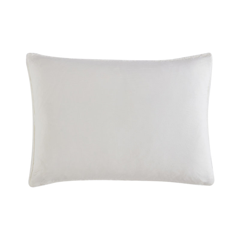 Laura Ashley Solid Faux Fur Ivory Duvet Cover Set Reviews Wayfair